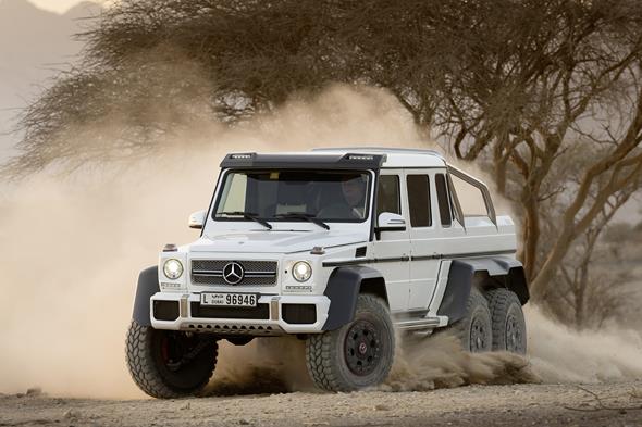 Mercedes-Benz G63 AMG 6x6 Showcar, Dubai 2013
