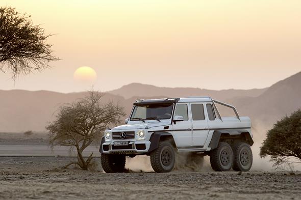 Mercedes-Benz G63 AMG 6x6 Showcar, Dubai 2013