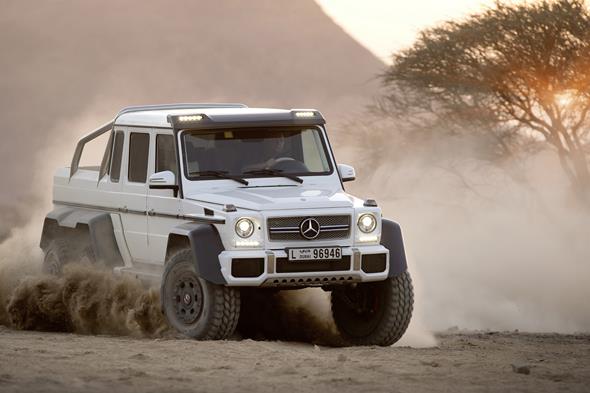 Mercedes-Benz G63 AMG 6x6 Showcar, Dubai 2013