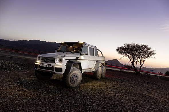 Mercedes-Benz G63 AMG 6x6 Showcar, Dubai 2013