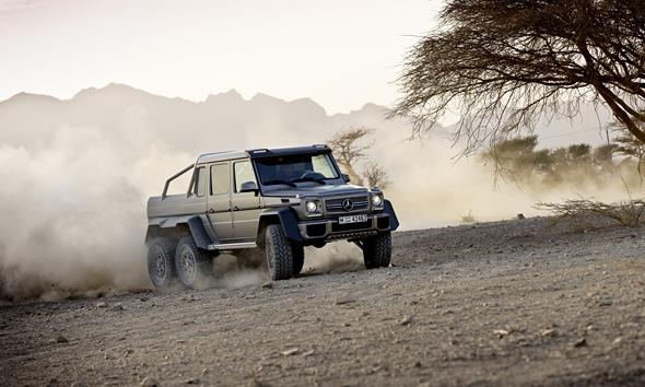 Mercedes-Benz G63 AMG 6x6 Showcar, Dubai 2013