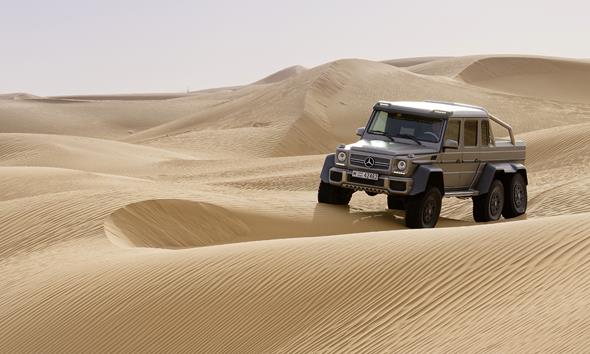 Mercedes-Benz G63 AMG 6x6 Showcar, Dubai 2013