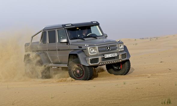 Mercedes-Benz G63 AMG 6x6 Showcar, Dubai 2013
