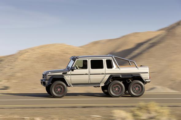 Mercedes-Benz G63 AMG 6x6 Showcar, Dubai 2013