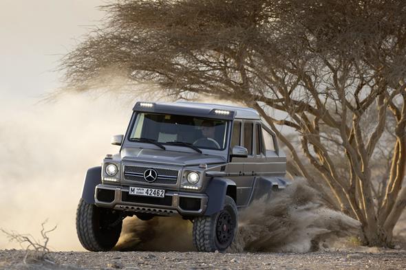 Mercedes-Benz G63 AMG 6x6 Showcar, Dubai 2013