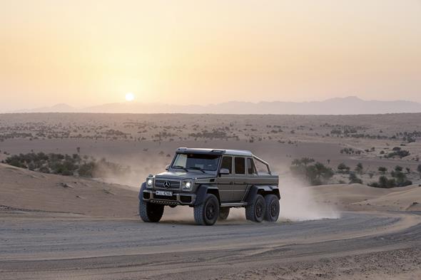 Mercedes-Benz G63 AMG 6x6 Showcar, Dubai 2013