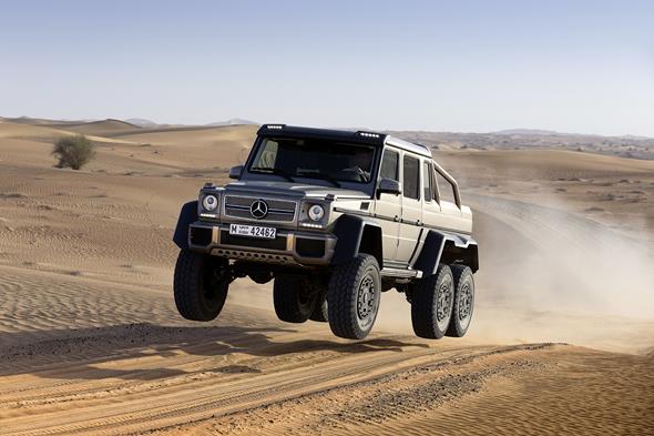 Mercedes-Benz G63 AMG 6x6 Showcar, Dubai 2013