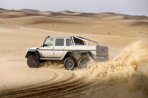 Mercedes-Benz G63 AMG 6x6 Showcar, Dubai 2013