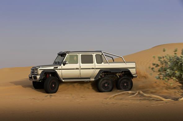 Mercedes-Benz G63 AMG 6x6 Showcar, Dubai 2013