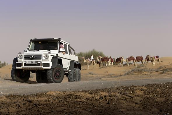 Mercedes-Benz G63 AMG 6x6 Showcar, Dubai 2013