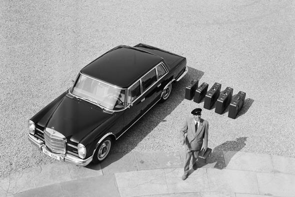 Mercedes-Benz Typ 600 Limousine aus dem Jahre 1963 (mit Spezial-Koffersatz)
