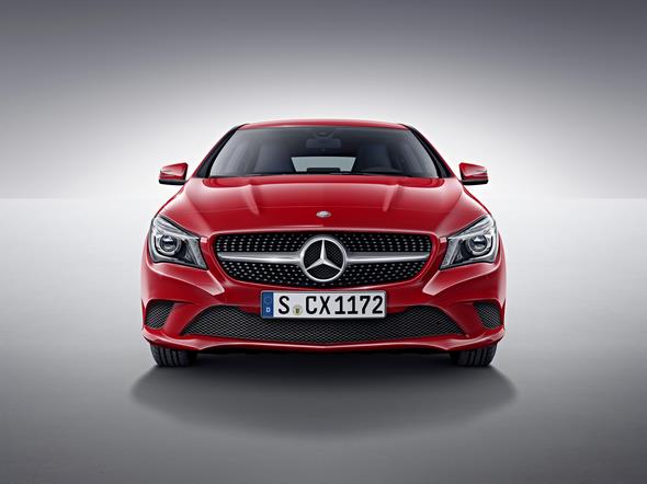 Mercedes-Benz CLA Shooting Brake (X117) 2014, jupiterrot, Studio Mercedes-Benz CLA Shooting Brake (X117) 2014, jupiter red, studio