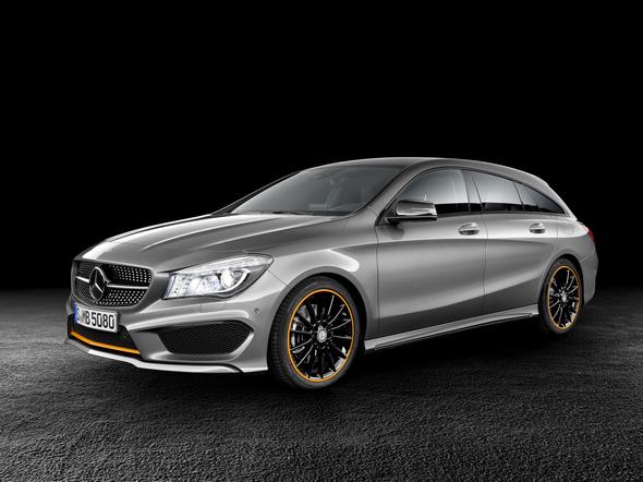 Mercedes-Benz CLA 250 4MATIC Shooting Brake (X117) 2014, OrangeArt, Mountaingrau, Studio Mercedes-Benz CLA 250 4MATIC Shooting Brake (X117) 2014, OrangeArt, mountain grey, studio