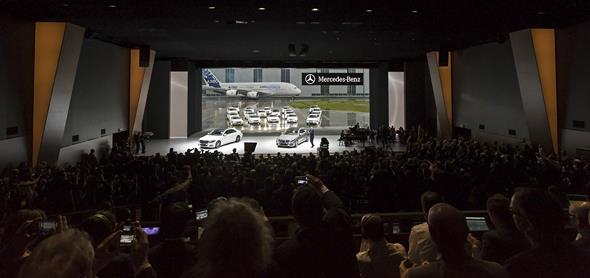 The new S-Class. World Premiere. Hamburg 2013