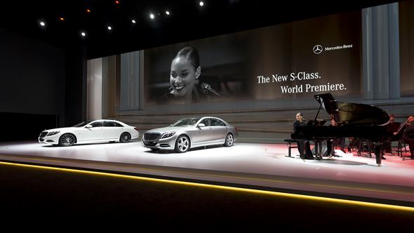 The new S-Class. World Premiere. Hamburg 2013