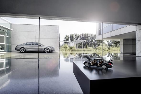 S-Klasse Modellauto, S-Class model car
