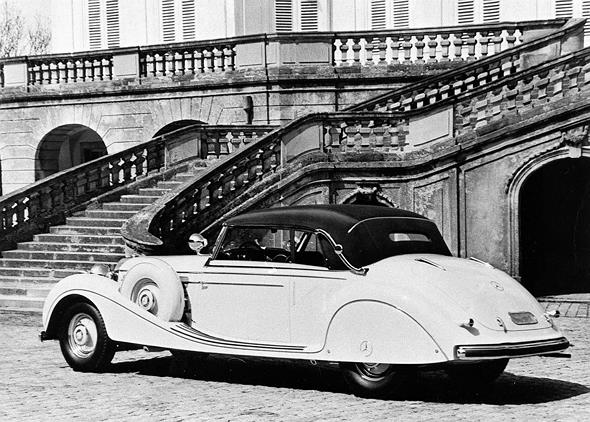 Mercedes-Benz Typ 770, 155/230 PS, Großer Mercedes, Cabriolet B, Bauzeit: 1938 bis 1943