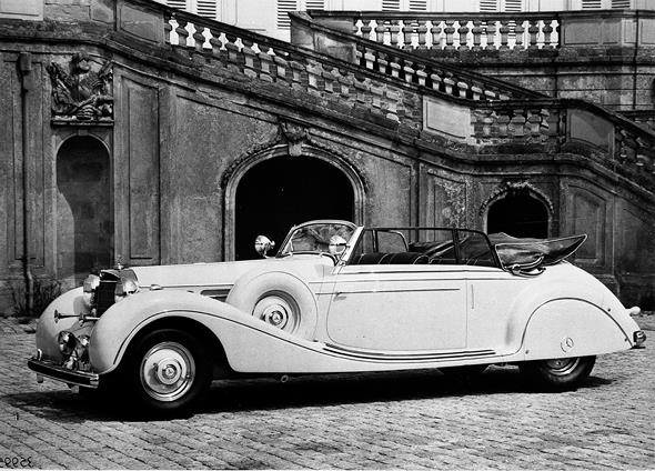 Mercedes-Benz Typ 770, 155/230 PS, Großer Mercedes, Cabriolet B, Bauzeit: 1938 bis 1943
