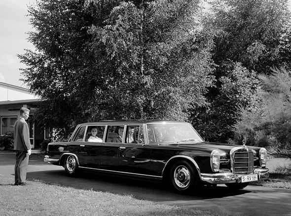 Mercedes-Benz Typ 600 Pullman-Limousine (4 Türen) aus dem Jahre 1963