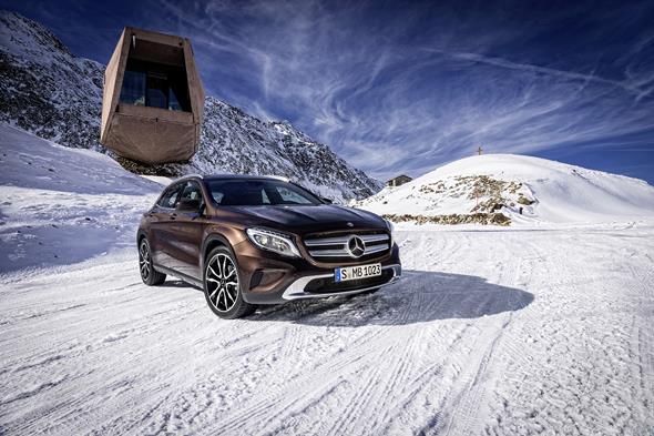 GLA 220 CDI 4MATIC, Orientbraun met., (X156), 2013