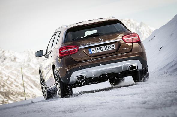 GLA 220 CDI 4MATIC, Orientbraun met., (X156), 2013