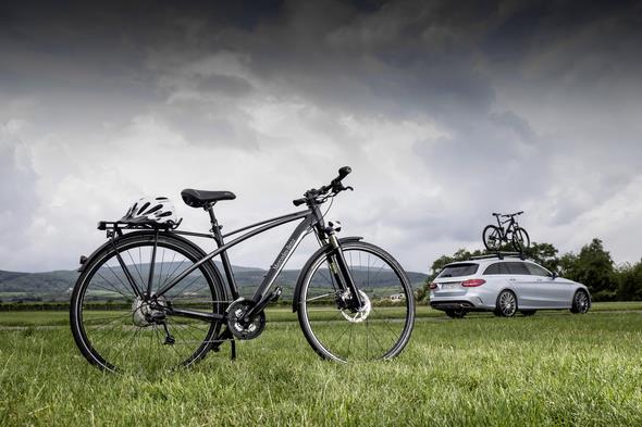 Mercedes Benz; C-Klasse T-Modell Fahrvorstellung, Frankfurt/Deid