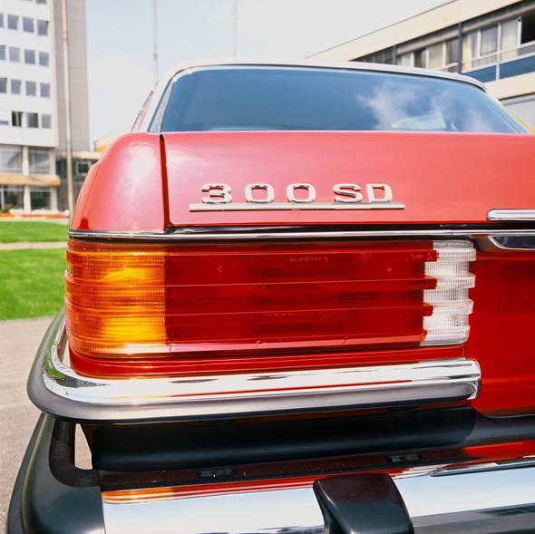 Mercedes-Benz Typ 300 SD Turbodiesel Limousine, USA-Ausführung aus dem Jahre 1977.