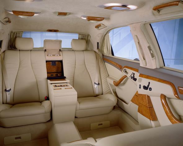 S-Klasse Pullman, Studioaufnahme, Innenraum, Interieur