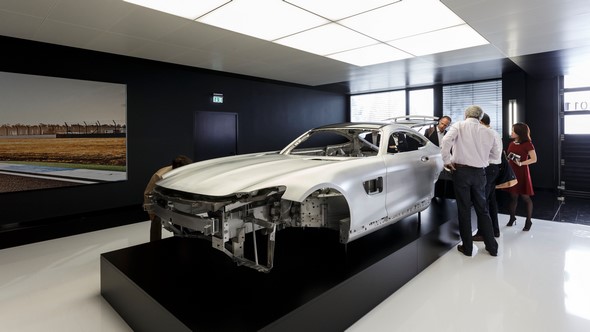 Weltpremiere: Der neue Mercedes-AMG GT, Affalterbach 2014 World Premiere: The new Mercedes-AMG GT, Affalterbach 2014