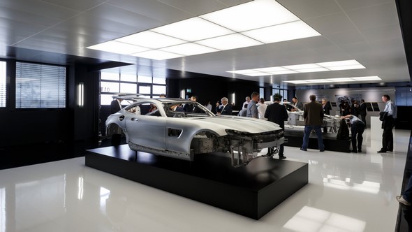 Weltpremiere: Der neue Mercedes-AMG GT, Affalterbach 2014 World Premiere: The new Mercedes-AMG GT, Affalterbach 2014