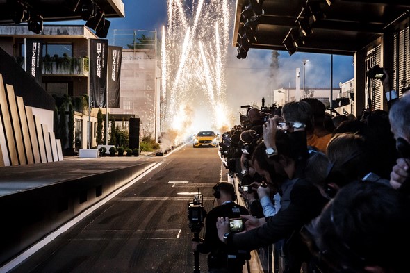 Weltpremiere: Der neue Mercedes-AMG GT, Affalterbach 2014 World Premiere: The new Mercedes-AMG GT, Affalterbach 2014