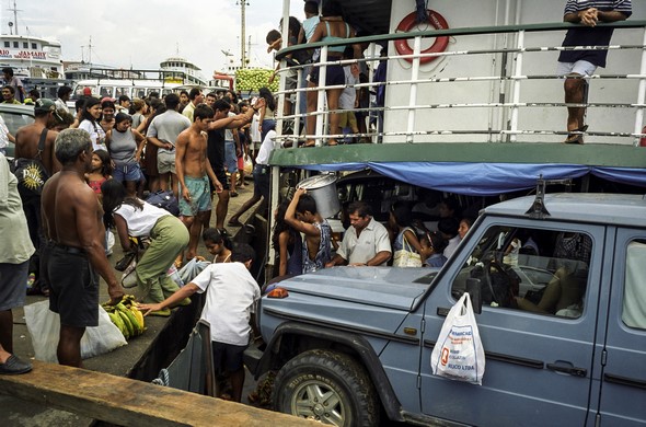 1997: Otto auf dem Amazonas in Brasilien 1997: Otto on the Amazon in Brazil