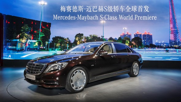 Mercedes-Benz auf der Guangzhou Auto Show 2014 Mercedes-Benz at the Guangzhou Auto Show 2014