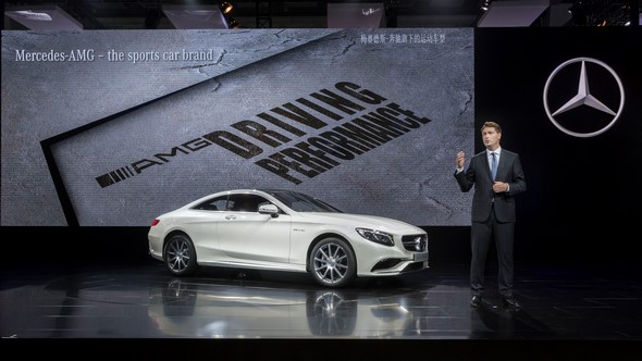 Mercedes-Benz auf der Guangzhou Auto Show 2014 Mercedes-Benz at the Guangzhou Auto Show 2014