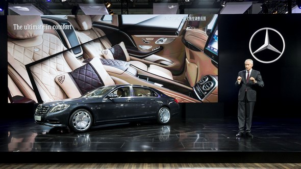Mercedes-Benz auf der Guangzhou Auto Show 2014 Mercedes-Benz at the Guangzhou Auto Show 2014