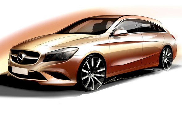 Mercedes-AMG CLA 45 Shooting Brake (X 117) 2014
