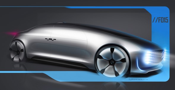 Mercedes-Benz F015 - Luxury in Motion