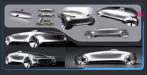 Mercedes-Benz F015 - Luxury in Motion