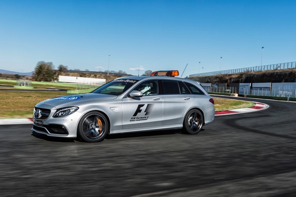 Mercedes-AMG C 63 S T-Modell als Official Medical Car der FIA Fo