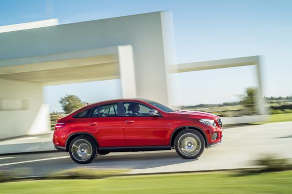 GLE 450 AMG 4MATIC (C 292) 2014; Exterieur: Designo Hyazinthrot Metallic exterior: designo hyacinth red metallic