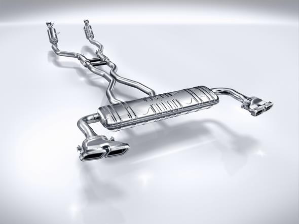 Mercedes-AMG GLE 63 (C 292, W 166); AMG Performance Abgasanlage, AMG Performance exhaust system