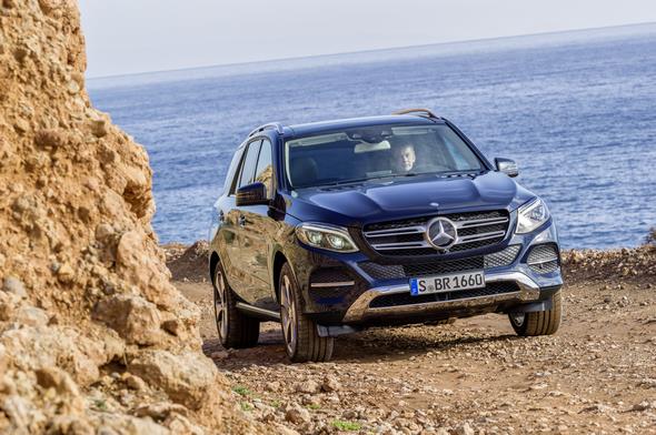 GLE 250 d, W 166, 2015 Exterieur: Cavansitblau Metallic Exterior: cavansite blue metallic
