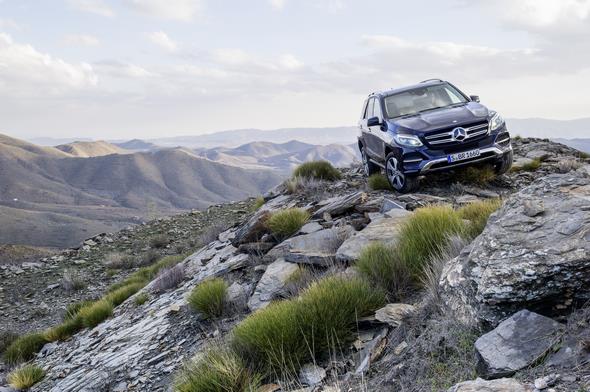 GLE 250 d, W 166, 2015 Exterieur: Cavansitblau Metallic Exterior: cavansite blue metallic