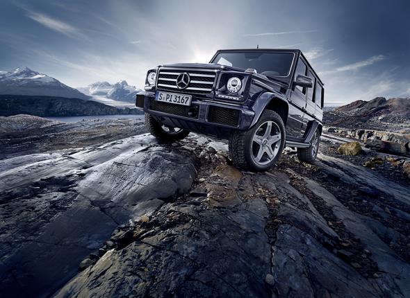 Mercedes-Benz G-Class (BR 463) 2015; G 500; Exterieur: obsidianschwarz metallic exterior: obsidian black