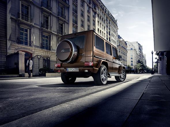 Mercedes-Benz G-Class (BR 463) 2015; AMG G 63; Exterierur: designo mysticbraun bright; exterior: design mystic brown bright
