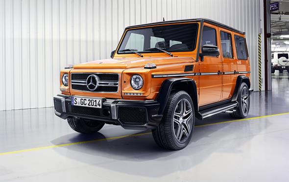 Mercedes-Benz G-Class (BR 463) 2015; AMG G 63; Exterior: sunset beam
