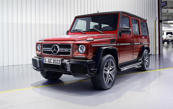 Mercedes-Benz G-Class (BR 463) 2015; AMG G 63; Exterior: tomatored
