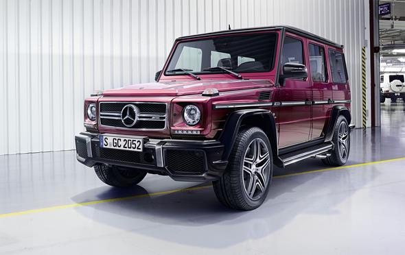 Mercedes-Benz G-Class (BR 463) 2015; AMG G63; Exterior: galactic beam