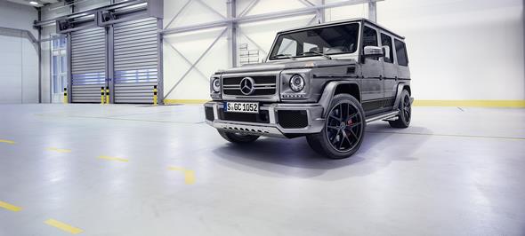 Mercedes-Benz G-Class (BR 463) 2015; AMG G 63 "Edition 463" Exterieur: palladiumsilber metallic exterior: palladium silver metallic