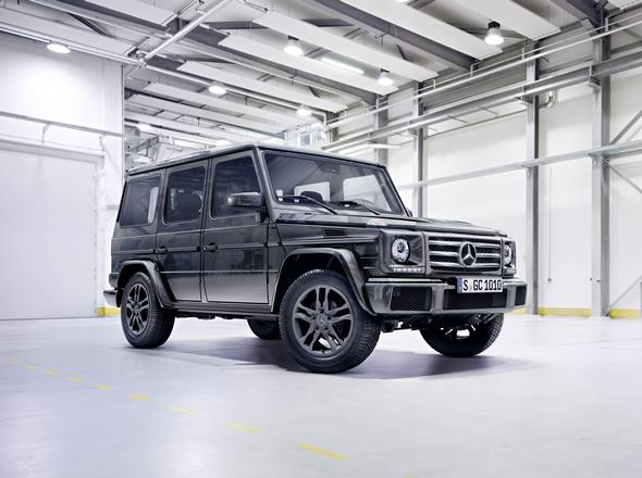 Mercedes-Benz G-Class (BR 463) 2015; G 350 d Exterieur: tenoritgrau metallic exterior: tenorite grey metallic